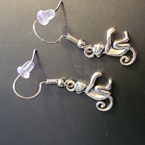 Monkey Earrings